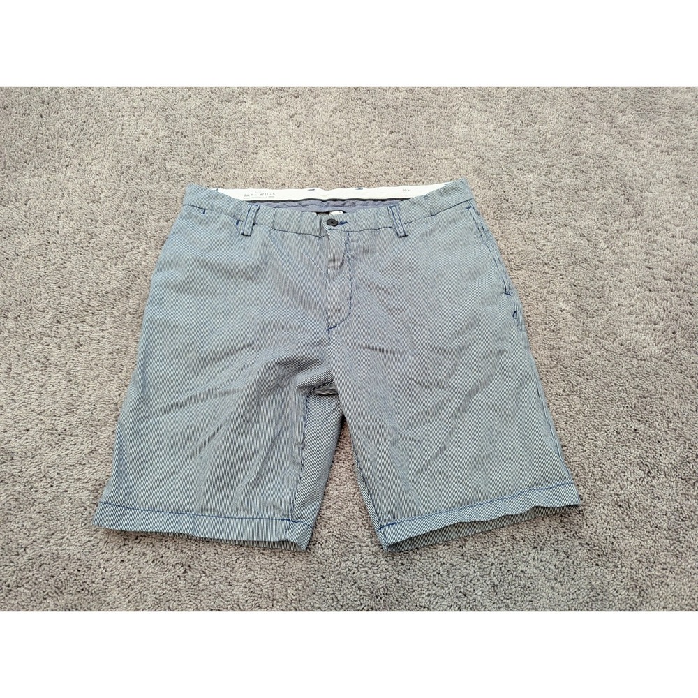 Jack Wills Chino Shorts Mens 36W Gray Preppy‎ Casual